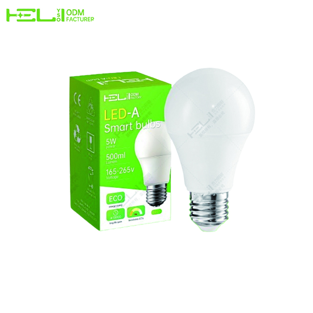 High Efficiency Residential Remote Control E27/B22 LED Night Lamp 5W 500LM Smart Working Light