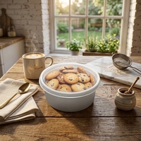 Boîte Cadeau Ronde Personnalisée avec Logo pour Gâteaux et Cheesecakes, Idéale pour Chocolats, Pains et Desserts – 4/5/6/7 Pouces, Portable, Meilleure Vente en Gros