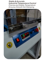 Presse à chaud pneumatique ZY-819C ZONYAN pour le marquage, l'estampage et le gaufrage du cuir, du bois et des cartes de vœux