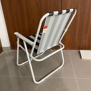 Sedia <span class=keywords><strong>da</strong></span> Pesca e Spiaggia Pieghevole Moderna in Acciaio Inossidabile Senza Schienale con Tessuto Oxford, Ultra Leggera e Portatile per <span class=keywords><strong>Campeggio</strong></span> all'Aperto - Product Image 4