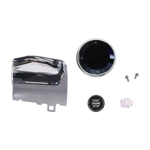 BMW G20 G12 i3 G28 i4 G26 i7 G70 ix3 G08 X5 G05 X6 G06 X7 G07 2023 2024用オリジナルスタイルメタルベースクリスタルギアシフトノブ - Product Image 2