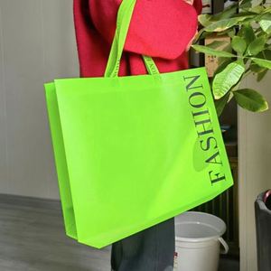 High Load-bearing Capacity Stock PLA Shopping Bags Ideal for <b>Gift</b> Shoe & Apparel Packaging Eco-Friendly & Reusable - Product Image 4