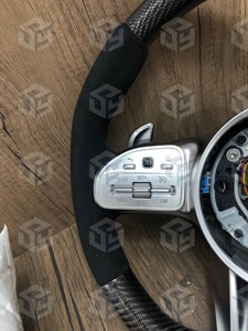 <span class=keywords><strong>Volant</strong></span> en cuir pour B-en-z A-m-g, compatible avec GT CL ClS CLA a E S C36 G63 C43MLSL <span class=keywords><strong>W202</strong></span> W203 W204 W205 W206 W207 W213 W211 - Product Image 4