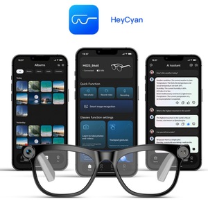 HeyCyan Smart Glasses M10 20MP HD Image Stabilization AI Assistant Bluetooth Connection Black Khaki White - Product Image 1
