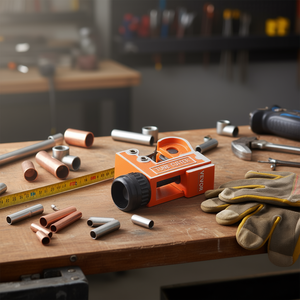 Coupe-tube Vevor 1/8-1 1/8 O.D. Lame SKD haute vitesse pour la coupe de tuyaux en cuivre, aluminium et plastique, outil de réparation et de rénovation pour la maison - Product Image 2