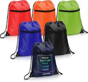 Custom Logo <b>Drawstring</b> Bags Wholesale Personalized Promotional Gifts Multi Purpose Sports <b>Backpacks</b> - Product Image 6