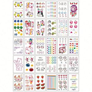 Pegatinas de Tatuajes Corporales Sexys con Diseño Personalizado, Pegatinas de Transferencia para Tatuajes, Accesorios Promocionales de Arte Corporal - Product Image 4