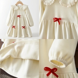Ropa Infantil de Primavera Vestido de Princesa de Manga Larga con Estampado <span class=keywords><strong>Retro</strong></span> Plisado <span class=keywords><strong>para</strong></span> <span class=keywords><strong>Niñas</strong></span> Estilo Europeo y Americano - Product Image 2