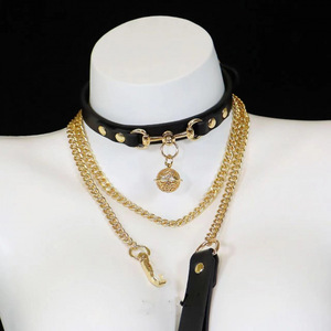 Collar de Aleación SM Prop Bell, Juguete Sexual para Mujeres Adultas, Herramienta de Entrenamiento para Parejas, Correa de Moda, Dropshipping - Product Image 2
