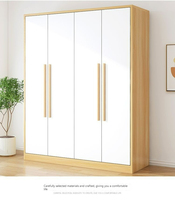 Armoires Pliantes en Bois Grande Taille Neuves pour l'Organisation de la Chambre à Coucher – Vente en Gros Usine YOUTAI – Nouvelle Armoire Chambre