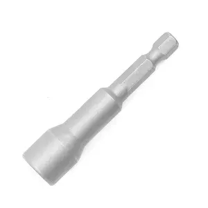 Từ Nut Setter 6 điểm 1/4 Hex ổ đĩa vít điều khiển 65 mét Ổ cắm Bit Hex Shank từ điện tác động CRV Nut Setter cho các loại hạt