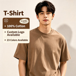 T-shirt personnalisé en coton peigné 100% 220 GSM, vente en gros, publicité promotionnelle, vêtements de travail, uniforme, tee-shirt avec logo personnalisé, fabricant OEM - Product Image 1