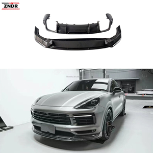ชุดแต่งคาร์บอนไฟเบอร์ทรง FD สำหรับ Cayenne Coupe ปี 2019-2020 แบบติดตั้งเอง พร้อมดิฟฟิวเซอร์ลิปหน้า สำหรับเปลี่ยน/ซ่อมแซม - Product Image 1
