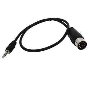 Câble adaptateur audio micro DIN 8 broches mâle vers jack stéréo 3,5 mm mâle 50 cm 150 cm - Product Image 3