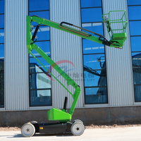 Plateforme élévatrice articulée électrique autopropulsée hydraulique mobile de 12 m à vendre