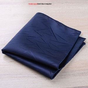 Pochette de costume pour homme en polyester, motif rétro britannique, style coréen tendance, pour costumes et cravates - Product Image 6