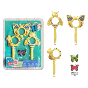 Nuovo Kit Esploratore della Natura, Giocattoli Educativi e Scientifici, 3 Tipi di Lenti d'Ingrandimento Portatili a Forma di Insetto con 2 Insetti - Product Image 2