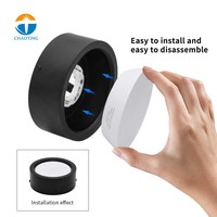 Luminaria LED de Techo Empotrada Decorativa, Foco de Luz Descendente, Carcasa de Aluminio, Lámpara GX53 de 7W 12W 15W