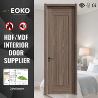 Portes en bois décoratives certifiées EOKO AAMA, insonorisées, pour régions froides, portes intérieures en bois pour immeubles d'appartements résidentiels