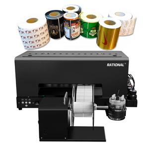 A3 UV máy in nhãn UV Glossy véc ni mạ Vàng Sticker máy in với không khí miễn phí hút Bảng in tấm phim a3uv máy in nhãn - Product Image 1