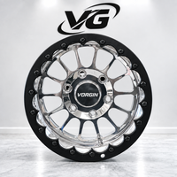 Jantes forgées Beadlock 15x10 17x4.5j 18x5j 17x10 20/22 pouces 5x114.3 5x120 pour la course, BMW, GMC Truck, Ford, Silverado/Sierra