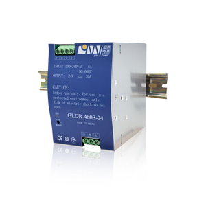 Lynn GLDR-480S-24V công nghiệp AC/DC đầu ra duy nhất Din Rail cung cấp điện với 20A 100-240V đầu vào cho <span class=keywords><strong>PLC</strong></span> - Product Image 1