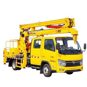 Plataforma de Trabajo Aérea Hidráulica Plegable Foton S1 de 14m para Operaciones en Altura, Directo de Fábrica - Product Image 1