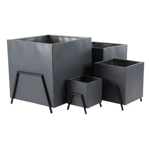 Macetas de Acero para Exteriores, Macetas Metálicas para Jardín, Macetas de Corten para Flores con Separador - Product Image 6