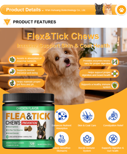 Oimmal Oem - Suplemento Natural para Mascotas, Masticables para el Control de Pulgas y <span class=keywords><strong>Garrapatas</strong></span>, para el Cuidado de la Salud de la Piel de los <span class=keywords><strong>Perros</strong></span> - Product Image 5