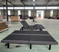 Vente directe en usine, taille en gros, personnalisé, luxueux, pour personnes âgées, réglable, Queen king, cadre de lit électrique