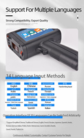 Handheld inkjet codeermachine voor het printen van verpakkingslabels, datum, batchnummer en serienummer