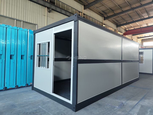 Casa Container Pieghevole Modulare Prefabbricata <span class=keywords><strong>a</strong></span> 1 Piano, Casa Portatile Prefabbricata per Costruzione Rapida - Product Image 5