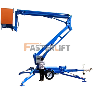 空调安装用电动液压活动动臂升降机 - Product Image 6