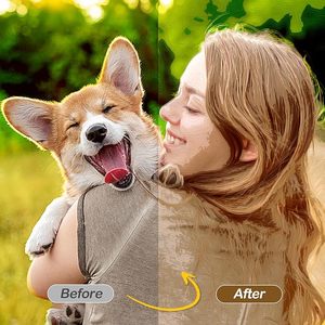 Kit de Pintura <span class=keywords><strong>por</strong></span> Números Personalizable, Kit de Pintura para Selfie, Foto de Seres Queridos Familiares o Mascotas, Idea Única de Regalo de Arte de Pared - Product Image 1