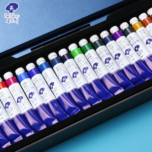 Set di Pigmenti per Acquerello Rubens Consigliato dagli Esperti, 24 Colori da 8ml con Confezione in Scatola di Legno per Tela e Carta - Product Image 5