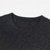 Nouvelle Robe Tricotée Élégante pour Femme, Col Rond, Manches Longues, Coupe Évasée, Manches Cloche, Style Urbain