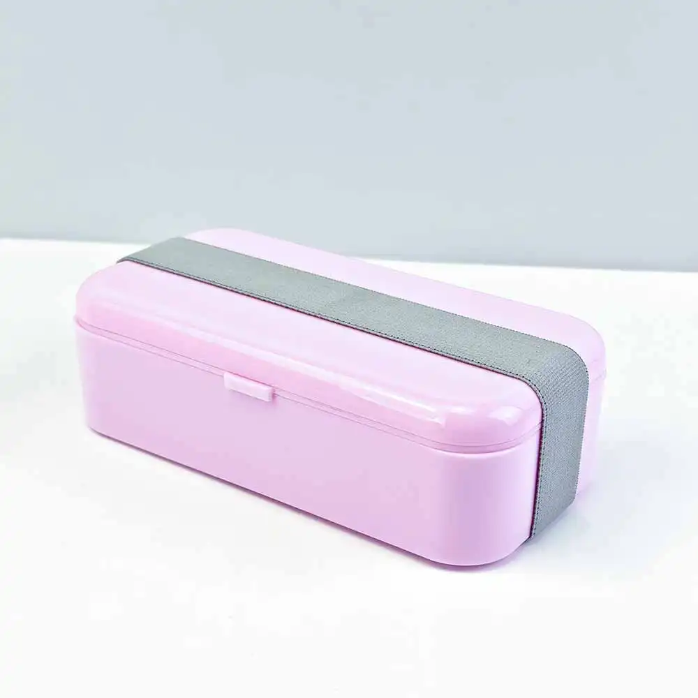 Экологически чистый полипропиленовый пластиковый многоразовый однослойный термоконтейнер для пищевых продуктов Bento, Ланч-бокс