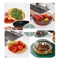 Couverture isolante pour aliments domestiques, transparente, empilable, anti-poussière, anti-insectes, gadgets de cuisine réutilisables