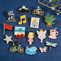 Épinglette personnalisée avec logo, émail pailleté, motif dessin animé mignon, en métal, émail souple ou dur, badge imprimé UV, gravure, fabricant d'épinglettes sur mesure