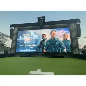 Outdoor Fixed Install P5 Led Screen Outdoor 960x960mm Iron Cabinet Led Display Waterproof Panel Hd Advertising Led Screen