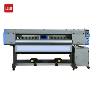 Higher Rate Intelligent Textile Digital Eco Solvent Inkjet Printer 1.8m Large Format Sublimation Printer Epson Supplier