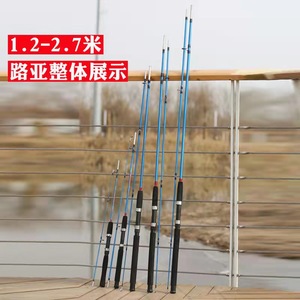 คันเบ็ดน้ำเค็มขนาดใหญ่น้ำหนักเบาพิเศษ2ฟุตหมุนปิดผนึกคันเบ็ดเปล่า t1100g - Product Image 5