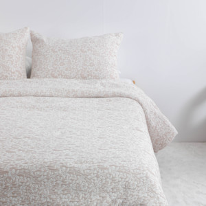 Aoyatex Thoải Mái Nâu In Bộ Đồ Giường Thiết Lập Tùy Chỉnh Cổ Điển Và Tối Giản Ba Mảnh Duvet Cover Set Thích Hợp Cho Giường - Product Image 4