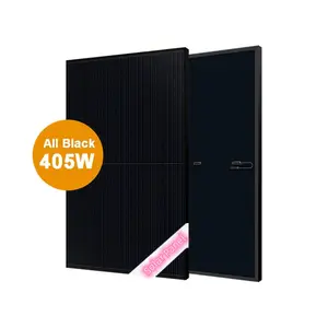 famous brand jinko Qcell 335w 340w 350watt 410w 415w All Black Frame Cheetah Monocrystalline Solar Panel Europe