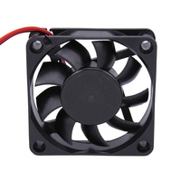 Ventilateur de refroidissement axial industriel à 9 pales DC 5v 12v 24v Ventilateur d'extraction en plastique 60x60x15mm Micro ventilateur 60mm