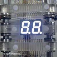 Module d'affichage LED à 7 segments SMD 5 chiffres de 0,20 pouce, texte rouge, indicateur de panneau industriel avec rétroéclairage LED intégré