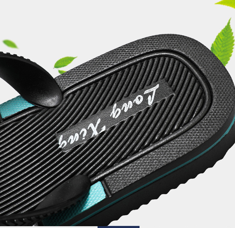 Men Flip-Flops Slippers Casual Flat Shoes Summer Beach PVC Flip Flops Manufacturers