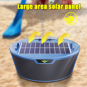 Altavoz Portátil <span class=keywords><strong>SO</strong></span>-558 con Iluminación de Impacto para Altavoz de 5.3 Pulgadas, Resistente al Agua IPX4, Elegante, Compatible con Tarjeta de Memoria Digital, Altavoz de Radio con Energía Solar - Product Image 3
