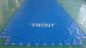 Bâches robustes 100 % polyester, tissu armé enduit de vinyle PVC, imperméables, <span class=keywords><strong>protection</strong></span> UV, haute densité, pour extérieur, auvents, voitures - Product Image 3