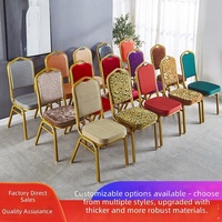 Chaise de salle de banquet d'hôtel, de conférence, de restaurant, de mariage, de formation, pour dirigeants, VIP et tables spéciales